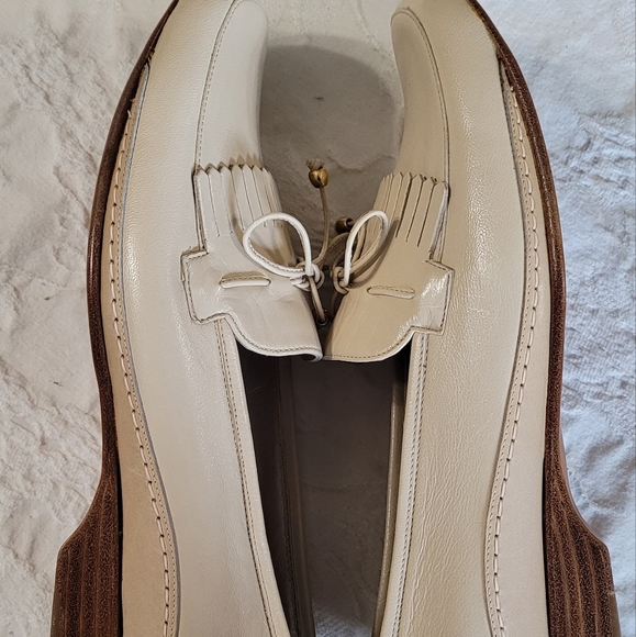VINTAGE  St John's Lesther Loafers - Picture 5 of 7